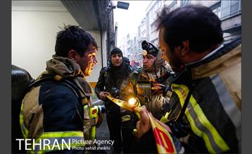 آتش سوزی در ساختمان برق حرارتی 2 38