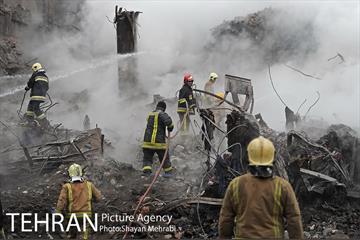 ششمین روز آواربرداری ساختمان پلاسکو -1 16