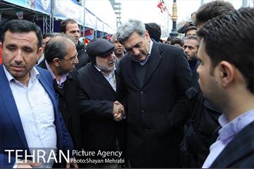 حضور شهردار تهران در راهپیمایی یوم الله 22 بهمن 5
