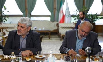 دیدار رییس سازمان اوقاف و امور خیریه کشور با شهردار تهران 10