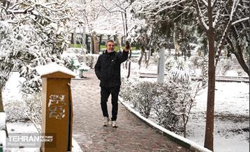 روز برفی تهران - 3 20