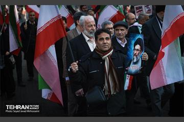 راهپیمایی محکومیت اقدامات تروریستی آمریکا و رژیم صهیونیستی علیه ملت ایران 37