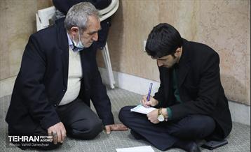 میز خدمت در مسجد جامع ابوذر منطقه ۱۷