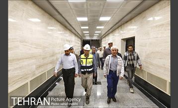 بازدید مدیرعامل متروی تهران از بخش میانی خط 7 مترو 6