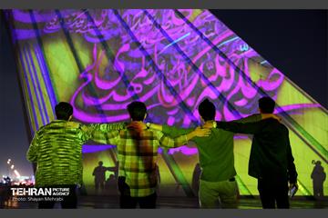 جشن نور در میدان آزادی 5