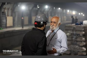 بازدید سخنگوی شهرداری تهران از مترو حرم عبدالعظیم(ع)