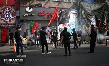 مراسم تشییع و تدفین شهدای گمنام در منطقه ۳ تهران  2