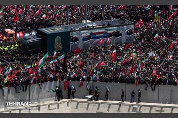 تشییع پیکر آقای شهید ایران - 3 8