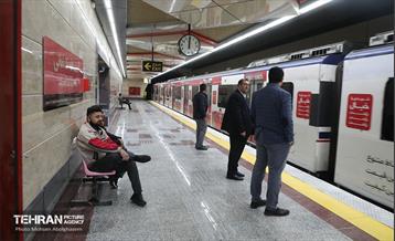 افتتاح ایستگاه متروی آیت‌الله کاشانی 15