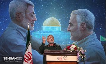 مراسم چهارمین سالگرد شهادت سردار حاج قاسم سلیمانی 14