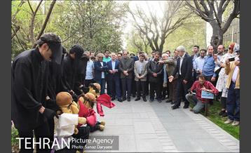 افتتاح نوروزگاه هنر در پیاده‌راه بلوار کشاورز 34