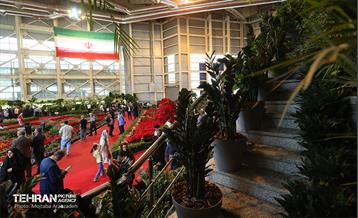 آیین افتتاح نوزدهمین نمایشگاه بین‌المللی گل و گیاه 10