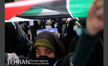 تجمع دانشجویی و مردمی در حمایت از مردم فلسطین 23