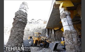 بازدیدشهردار تهران از پروژه های زیرگذر گیشا و استاد معین 12