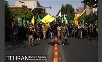 تشییع شهدای مدافع حرم تیپ فاطمیون 14