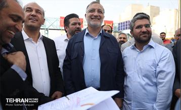 بازدید شهردار تهران از پروژهای عمرانی 7