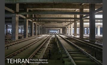 "پایانه اکباتان" اولین و تنها پارکینگ زیرزمینی قطارهای شهری 29