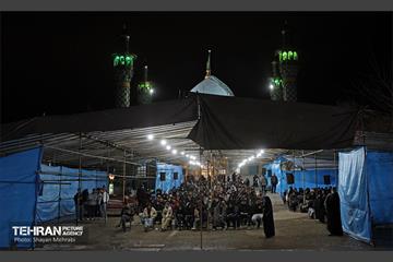 احیای شب بیست‌ویکم ماه رمضان امامزاده پنج تن لویزان 82