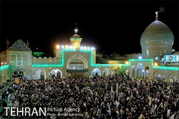 مراسم احیای شب بیست وسوم ماه رمضان درحرم حضرت عبدالظیم حسنی(ع) 35