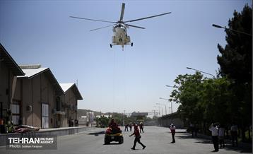 مانور امداد و نجات جمعیت هلال احمر 28