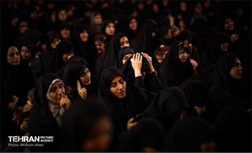 عزاداری شب چهارم محرم در هیئت ریحانة الحسین 53