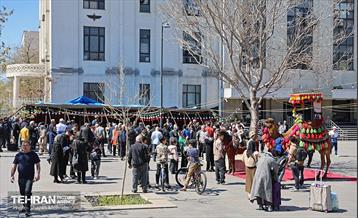 غرفه‌های استقبال از بهار شهرداری تهران 14