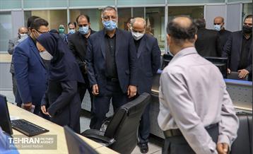 حضور شهردار تهران در مرکز کنترل ترافیک شهرداری تهران 36