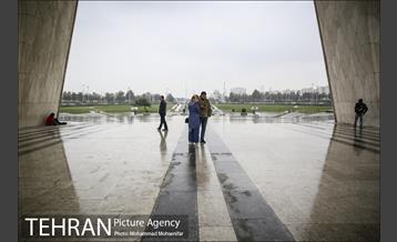 بارش باران پاییزی در تهران 19