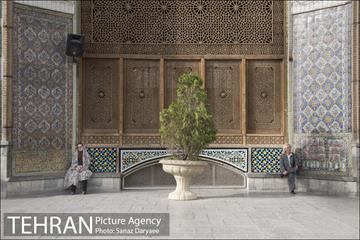روز اول ماه رمضان در حرم حضرت عبدالعظیم حسنی(ع)‎ 1