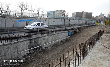 احداث زیرگذر سواره راه آهن تهران-اهواز