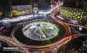 نورافشانی میدان ولیعصر(عج) به مناسبت نیمه شعبان 23