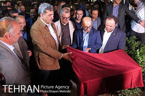 آئین بهره برداری از میدانگاه شهدای هفتم تیر با حضور شهردار تهران 8