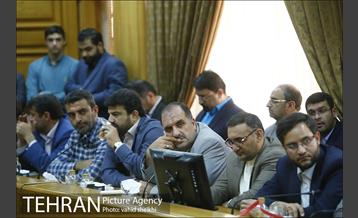 مراسم تکریم و معارفه رییس بسیج شهرداری تهران 12