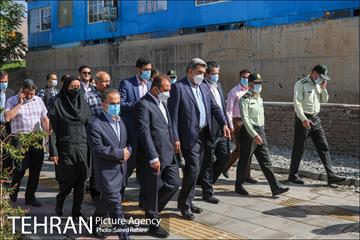 آئین بهره برداری از پروژه های مجموعه فرهنگی گردشگری دریاچه شهدای خلیج فارس 10