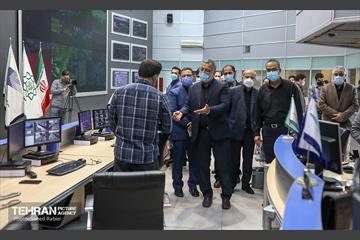 حضور شهردار تهران در مرکز کنترل ترافیک شهرداری تهران 40