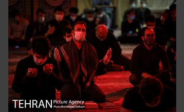 مراسم احیا شب بیست و یکم ماه مبارک رمضان در مسجد امام صادق(ع) 3