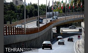 پل غیر همسطح بزرگراه شهید چمران (پل شهید نوروزی) 9