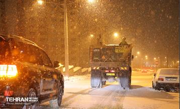 عملیات برف‌روبی در منطقه 2