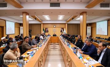 جلسه شورای معاونان، مشاوران و شهرداران مناطق 12