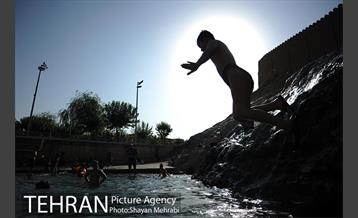 تابستان گرم  در چشمه علی 40