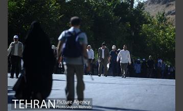 اولین دوره پیاده روی خانوادگی ایثارگران شهرداری تهران 18