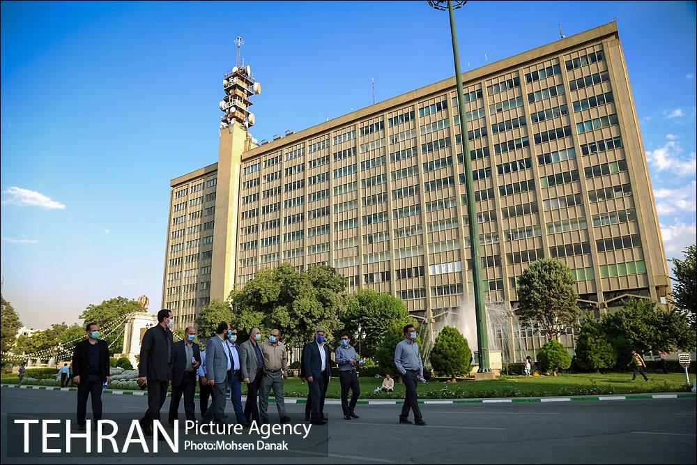 بازدید مدیران شهری از ساختمان بلدیه تهران  16