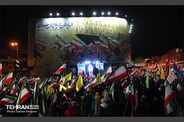 اجتماع مردم تهران در قدردانی از همراهی حزب الله لبنان 14