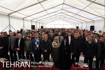 آیین بهره برداری تقاطع غیرهمسطح بزرگراه شهید حکیم با بلوار المپیک 27