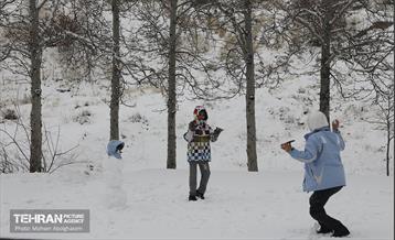 روز برفی تهران - 2 26