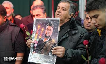 وداع با پیکر شهدای حافظان نظم و امنیت 24