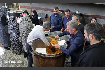 بازدید از اماکن آسیب دیده منطقه 5 3