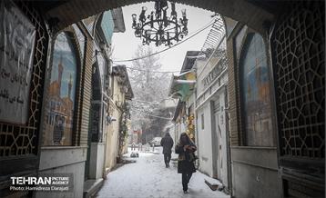 بارش برف زمستانی در شمیران  25