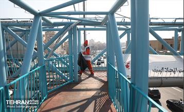 خدمات شهرداری تهران در پایان راهپیمایی ۲۲ بهمن - ۱ 4