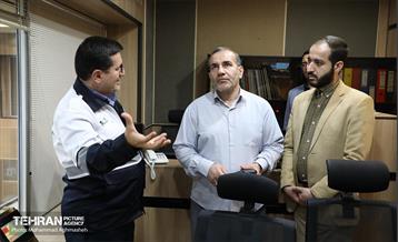 بازدید مدیرکل حوزه شهردار تهران از سازمان پیشگیری و مدیریت بحران شهر تهران 15